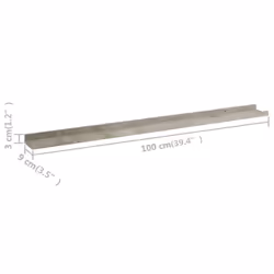 VidaXL 326702 shelve MDF Grey - Additional view 8