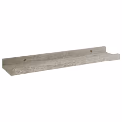 vidaXL 4x Wall Shelves Concrete Grey 40x9x3 cm Hanging Display Racks Home - Additional view 3