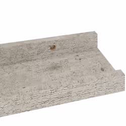vidaXL 4x Wall Shelves Concrete Grey 40x9x3 cm Hanging Display Racks Home - Additional view 6