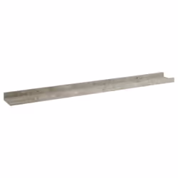 vidaXL 4x Wall Shelves Concrete Grey 80x9x3 cm Hanging Display Racks Home