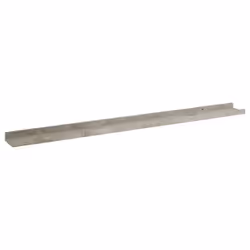 vidaXL 4x Wall Shelves Concrete Grey 100x9x3 cm Hanging Display Racks Home - Additional view 3