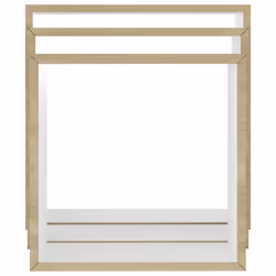 vidaXL 3x Wall Cube Shelves White and Sonoma Oak Bookcase Storage Furniture - Additional view 4