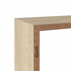 vidaXL 3x Wall Cube Shelves White and Sonoma Oak Bookcase Storage Furniture - Additional view 8