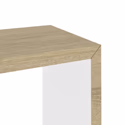 vidaXL 3x Wall Cube Shelves White and Sonoma Oak Bookcase Storage Furniture - Additional view 9