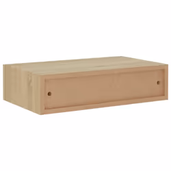 vidaXL 2x Wall-mounted Drawer Shelves Oak MDF Wall CabinetFloating Shelf Set - Additional view 7