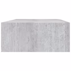 vidaXL 2x Wall Drawer Shelves Concrete Grey MDF Wall CabinetFloating Shelf - Additional view 5