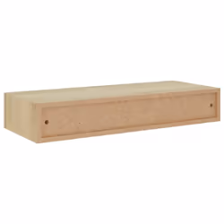 vidaXL Wall-mounted Drawer Shelf Oak MDF Ledges Floating Cabinet Wall Shelf - Additional view 5