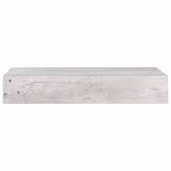 vidaXL Wall-mounted Drawer Shelf Concrete Grey MDF Floating Cabinet Wall Shelf