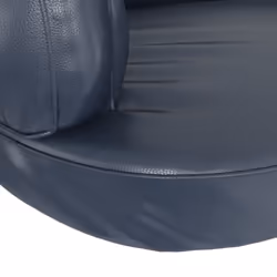 vidaXL Ergonomic Foam Dog Bed Faux Leather Pet Sofa Multi Colours Multi Sizes - dark blue, 88 x 65 cm - Additional view 5
