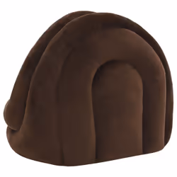 vidaXL Cat Bed Cushion Mattress Pet Basket Brown/Grey 40x40x35 cm/50x50x45 cm - brown, 40 x 40 x 35 cm - Additional view 4