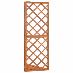 vidaXL Solid Fir Wood Corner Trellis 50x50x145 cm Wooden Garden Patio Trellis - Additional view 2