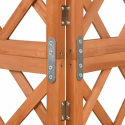vidaXL Solid Fir Wood Corner Trellis 50x50x145 cm Wooden Garden Patio Trellis - Additional view 4