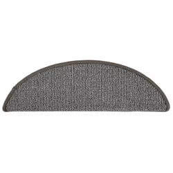 vidaXL 15x Carpet Stair Treads Protector Multi Colours 65x21x4cm/56x17x3cm - grey, 56 x 17 x 3 cm - Additional view 4