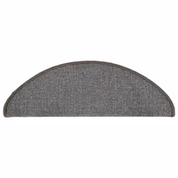 vidaXL 15x Carpet Stair Treads Protector Multi Colours 65x21x4cm/56x17x3cm - grey, 65 x 21 x 4 cm - Additional view 4
