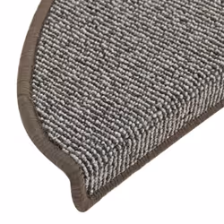 vidaXL 15x Carpet Stair Treads Protector Multi Colours 65x21x4cm/56x17x3cm - grey, 65 x 21 x 4 cm - Additional view 6