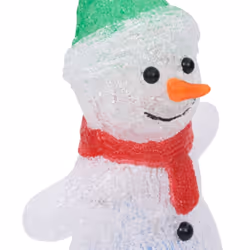 vidaXL LED Christmas Acrylic Snowman Figure Indoor and Outdoor Xmas Decoration - Additional view 7