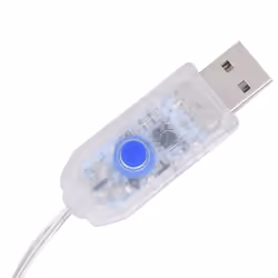 vidaXL Star and Moon Fairy Lights Remote Control Cold White Curtain Light