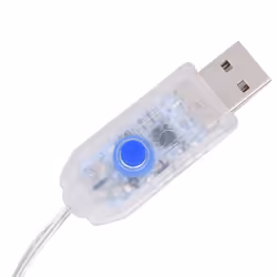 vidaXL Star and Moon Fairy Lights Remote Control 345 LED Cold White Home Light - Additional view 4
