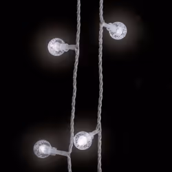 vidaXL Globe Fairy String Lights 400 LED Xmas Lights 20m/40m Multi Colours - cold white, 20 m