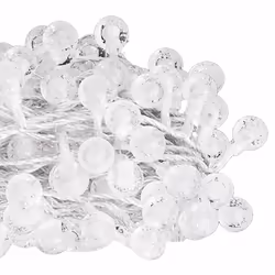 vidaXL Globe Fairy String Lights 400 LED Xmas Lights 20m/40m Multi Colours - cold white, 20 m - Additional view 5