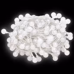 vidaXL Globe Fairy String Lights 400 LED Xmas Lights 20m/40m Multi Colours - cold white, 20 m - Additional view 8