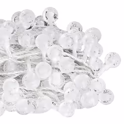 vidaXL Globe Fairy String Lights 400 LED Xmas Lights 20m/40m Multi Colours - warm white, 40 m