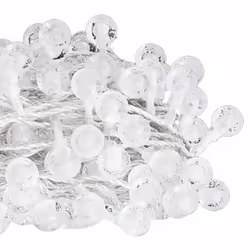 vidaXL Globe Fairy String Lights 400 LED Xmas Lights 20m/40m Multi Colours - cold white, 40 m