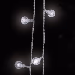 vidaXL Globe Fairy String Lights 400 LED Xmas Lights 20m/40m Multi Colours - cold white, 40 m - Additional view 5