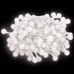 vidaXL Globe Fairy String Lights 400 LED Xmas Lights 20m/40m Multi Colours - cold white, 40 m - Additional view 6