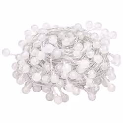 vidaXL Globe Fairy String Lights 400 LED Xmas Lights 20m/40m Multi Colours - cold white, 40 m - Additional view 7