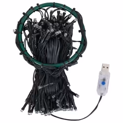 vidaXL Christmas Tree Net Lights with 250 LEDs Blue 250 cm Fairy Light Set - Additional view 5
