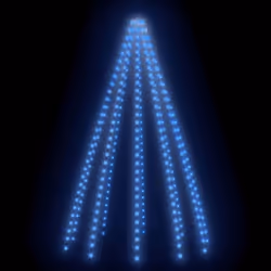 vidaXL Christmas Tree Net Lights with 300 LEDs Blue 300 cm Fairy Light Set