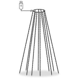 vidaXL Tree Lights with  LEDs Outdoor Xmas Light Multi Colours Multi Sizes - cold white, 400 cm