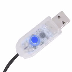 vidaXL Tree Lights with  LEDs Outdoor Xmas Light Multi Colours Multi Sizes - cold white, 400 cm - Additional view 6