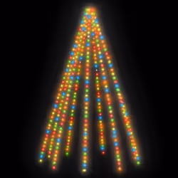 vidaXL Christmas Tree Net Lights with 400 LEDs Colourful 400 cm Fairy Light