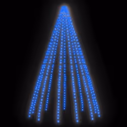 vidaXL Tree Lights with 500 LEDs Blue 500 cm Indoor Outdoor Xmas Light Set