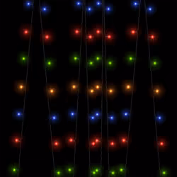 vidaXL 5x Solar Fairy Lights LED Colourful Indoor Outdoor Solar String Light - Additional view 4