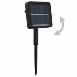 vidaXL 5x Solar Fairy Lights LED Colourful Indoor Outdoor Solar String Light - Additional view 7