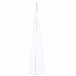 vidaXL Acrylic Decorative LED Light Cone Cold White Holiday Ornament