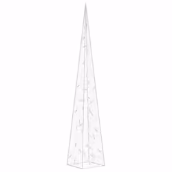 vidaXL Acrylic Decorative LED Light Cone Blue Garden Holiday Ornament