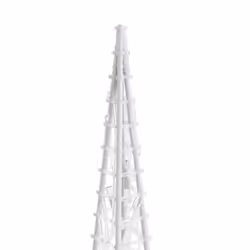 vidaXL Acrylic Decorative LED Light Cone Blue Garden Holiday Ornament - Additional view 6