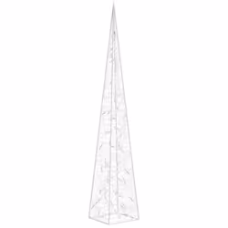 vidaXL Acrylic Decorative  LED Light Cone Blue Garden Holiday Ornament