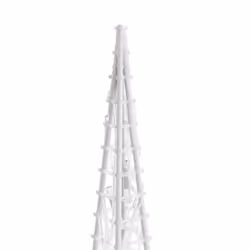 vidaXL Acrylic Decorative LED Light Cone Set Blue Outdoor Holiday Ornament - Additional view 6