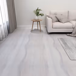 vidaXL 20x Self-adhesive Flooring Planks PVC Light Grey Carpet Laminate Floor