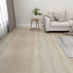 vidaXL 20x Self-adhesive Flooring Planks PVC Beige Carpet Tile Laminate Floor