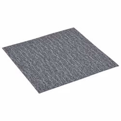 vidaXL 20x Self-adhesive Flooring Planks PVC Grey Carpet Tile Laminate Floor