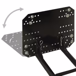 vidaXL Snow Plough for ATV Outdoor Snow Blower Shovel Removal Multi Sizes - 115 x 38 cm