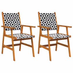 VidaXL 316249, Terrace, Acacia wood, Polyrattan, 560 mm, 620 mm, 920 mm, 45 cm