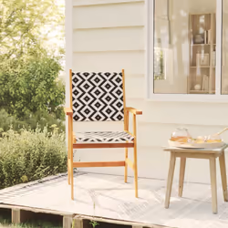 VidaXL 316249 outdoor chair Terrace Acacia wood, Polyrattan