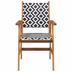 VidaXL 316249 outdoor chair Terrace Acacia wood, Polyrattan - Additional view 5